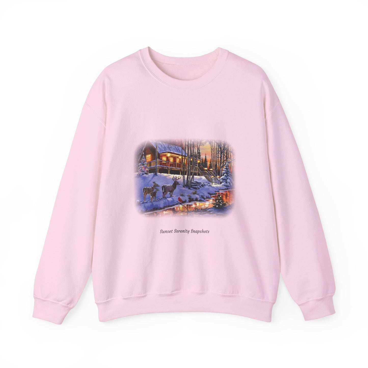 Deer_14 Unisex Heavy Blend™ Crewneck Sweatshirt