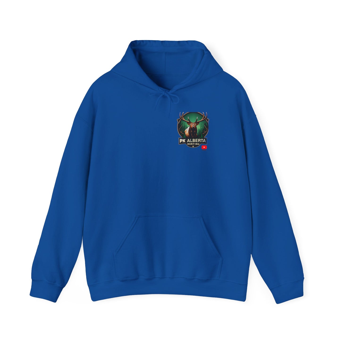 PK Alberta Hunting Small Logo Unisex Heavy Blend™ Hooded Sweatshirt
