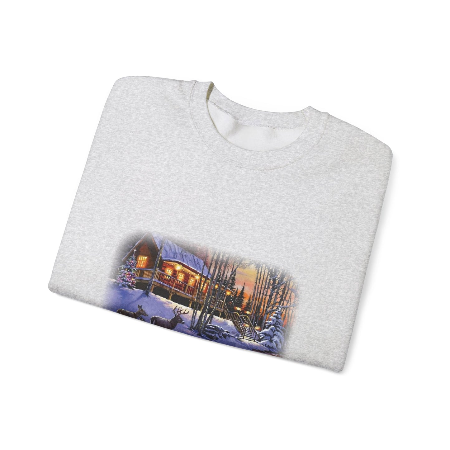 Deer_14 Unisex Heavy Blend™ Crewneck Sweatshirt