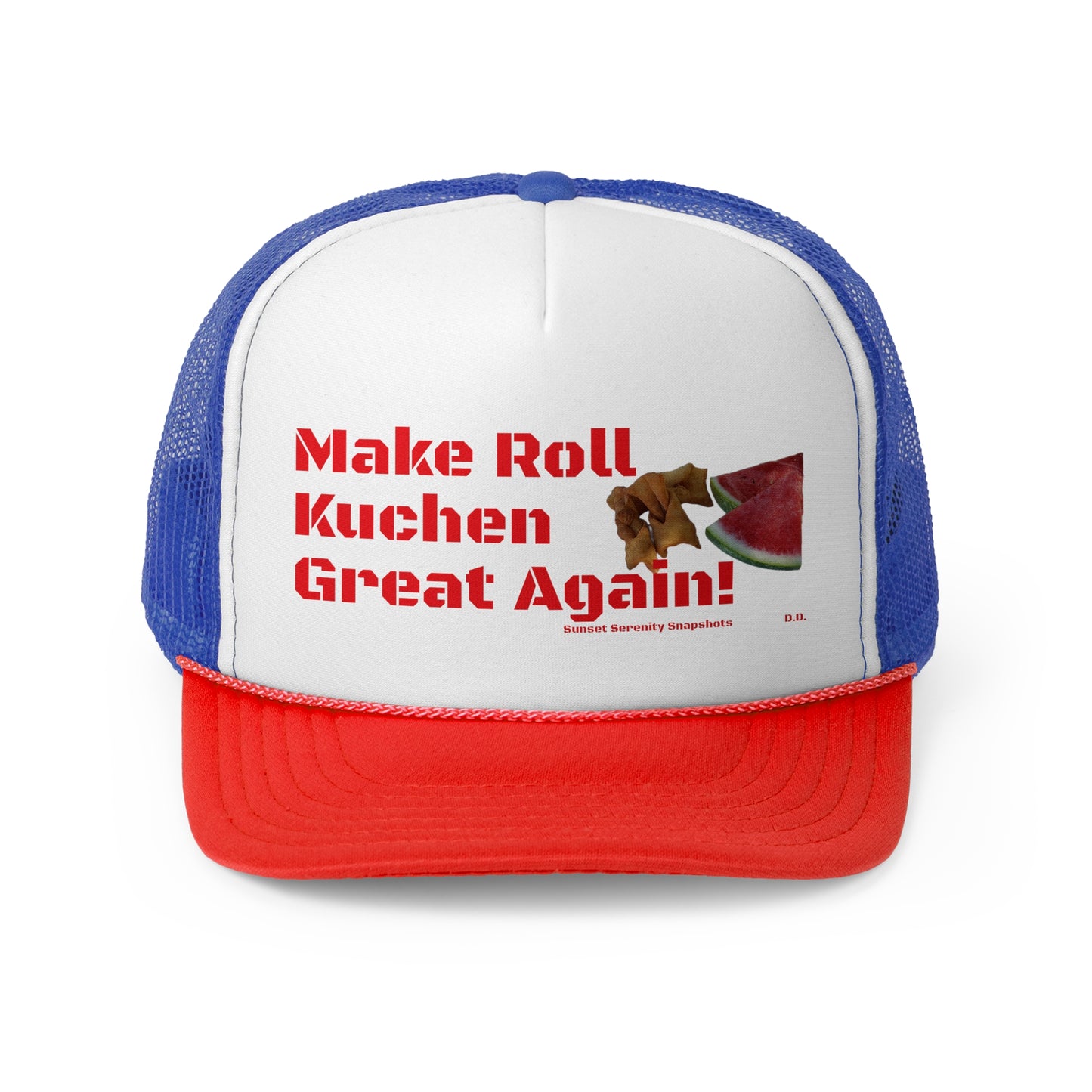 Make Roll Kuchen Great Again Trucker Caps