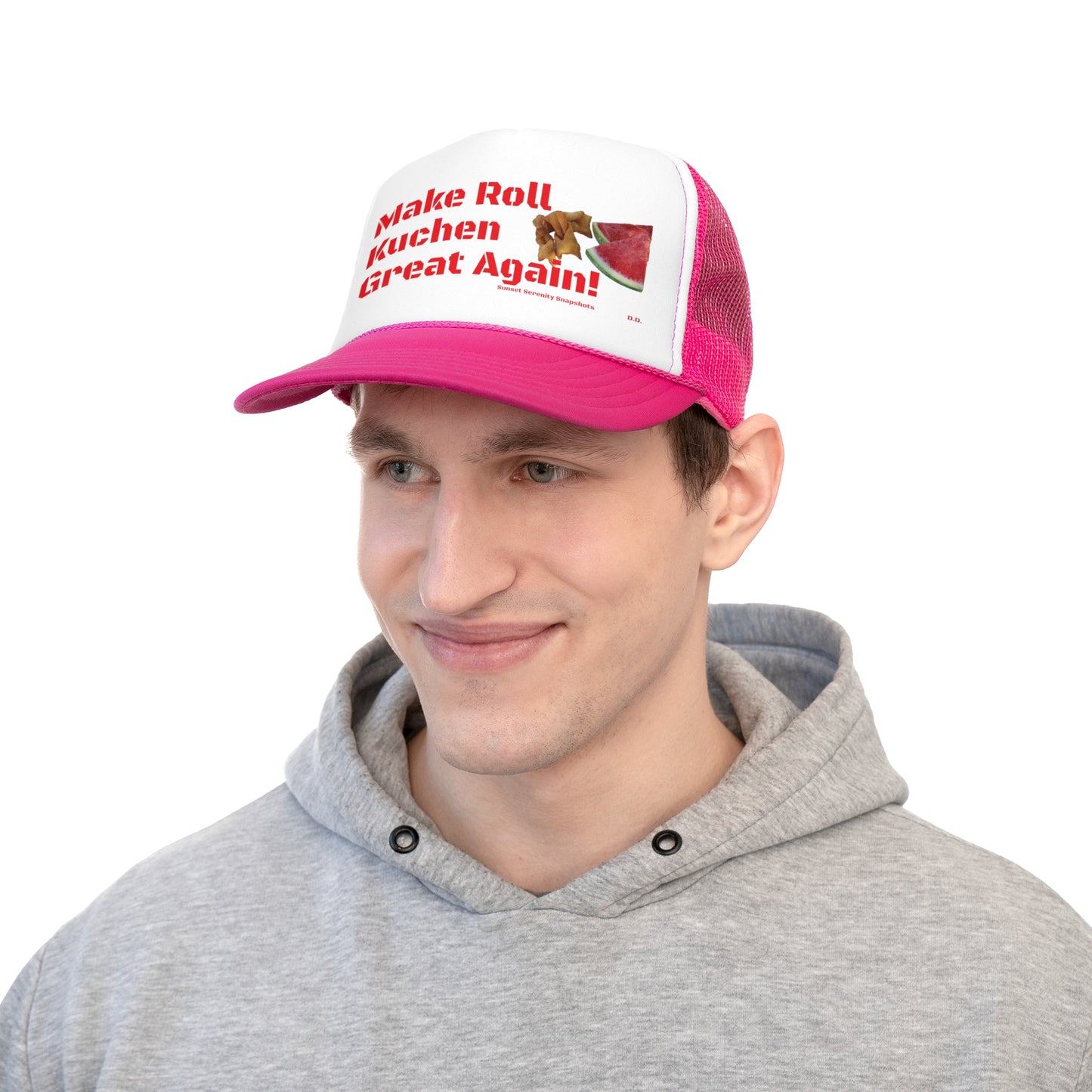 Make Roll Kuchen Great Again Trucker Caps