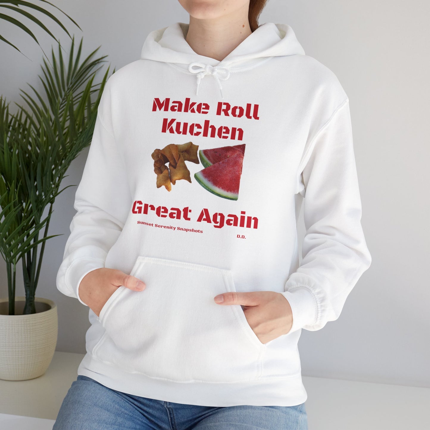 Make Roll Kuchen Great Again Unisex Heavy Blend™ Hooded Sweatshirt