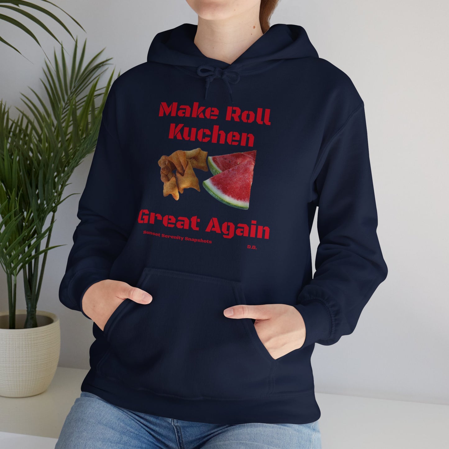 Make Roll Kuchen Great Again Unisex Heavy Blend™ Hooded Sweatshirt