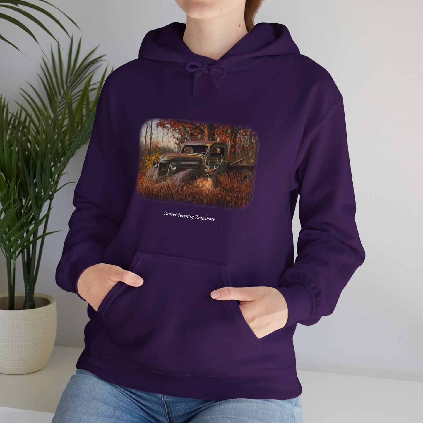 Deer_27 Unisex Heavy Blend™ Hooded Sweatshirt