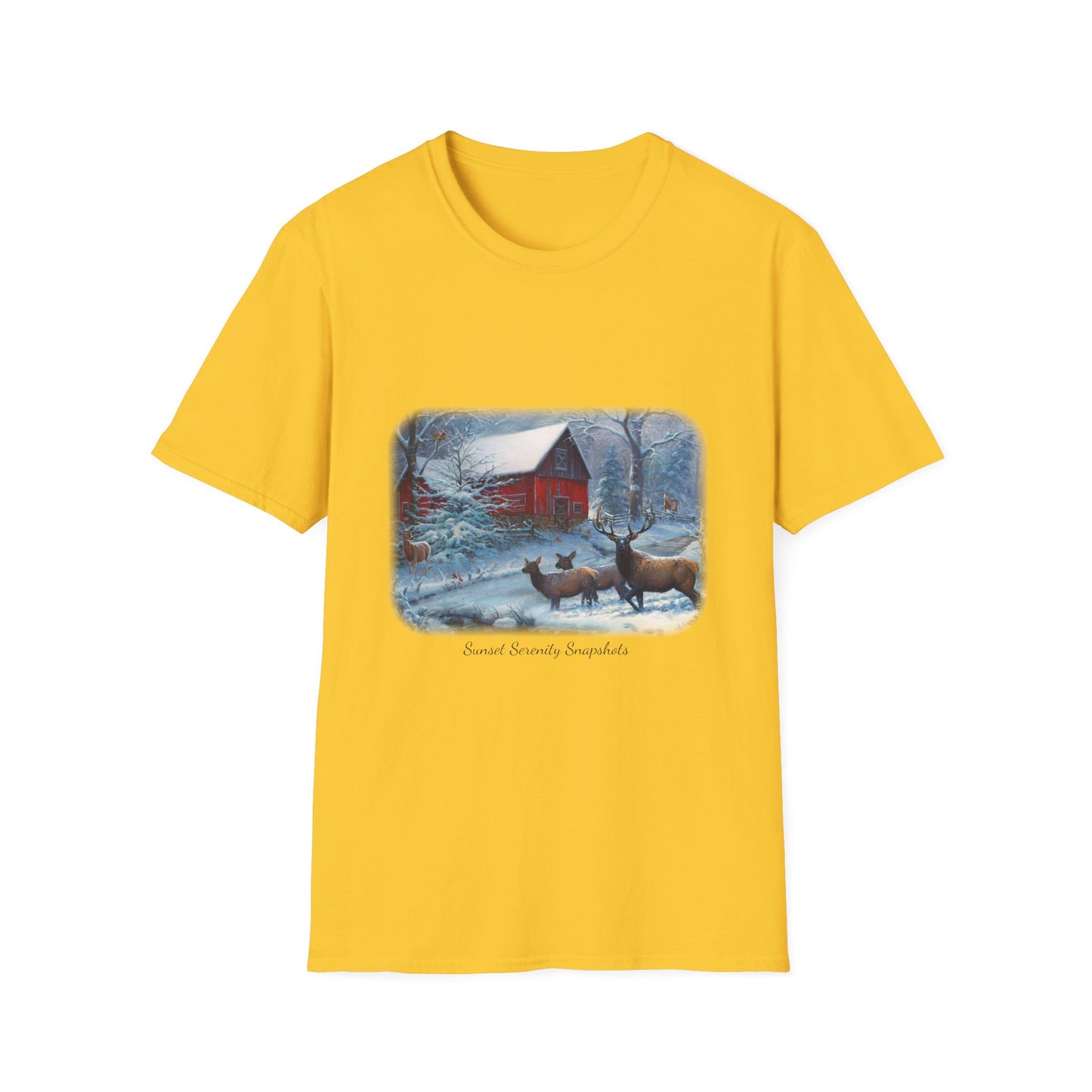 Elk_04 Unisex Softstyle T-Shirt