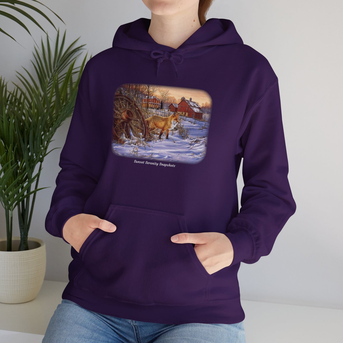Wildlife_05 Unisex Heavy Blend™ Hooded Sweatshirt