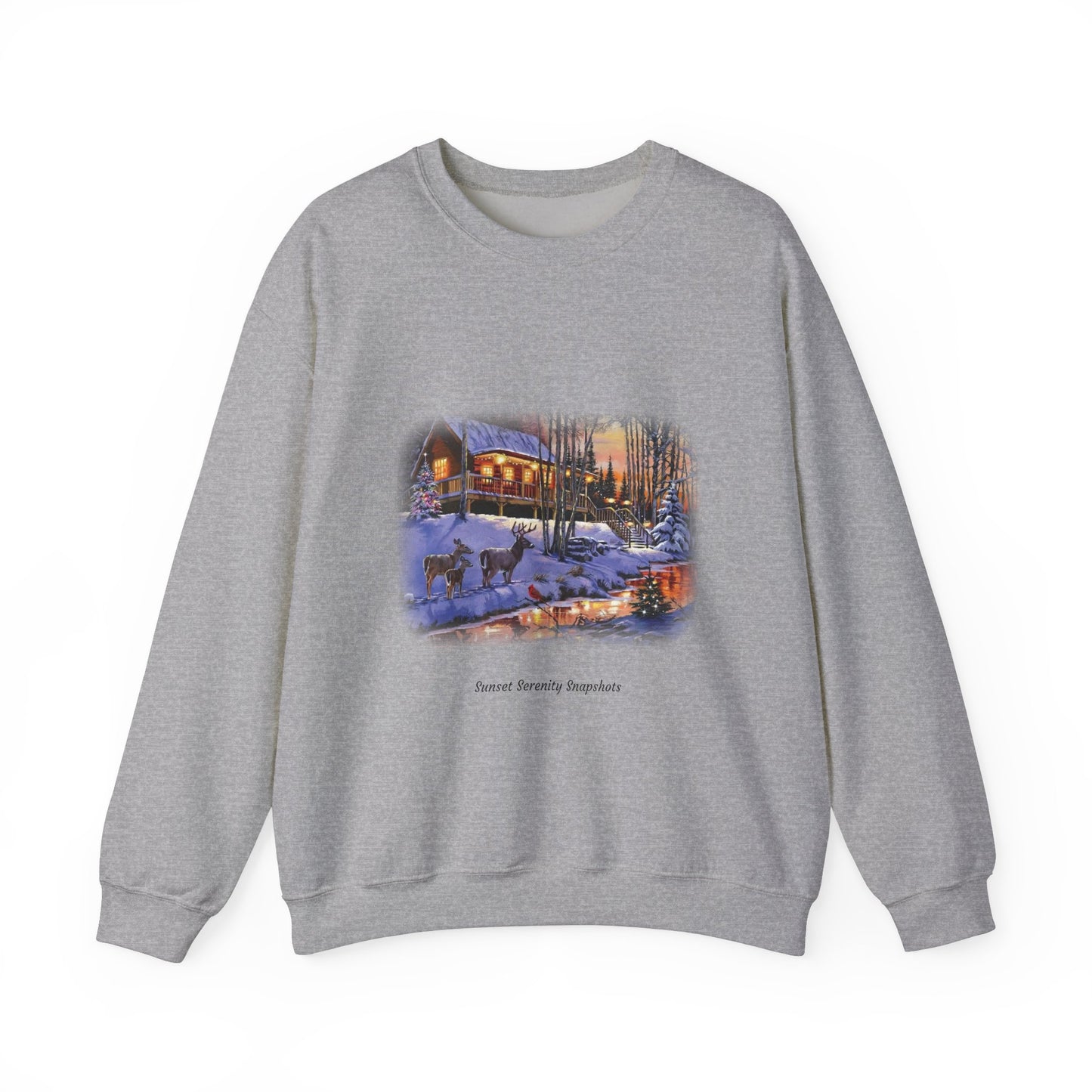 Deer_14 Unisex Heavy Blend™ Crewneck Sweatshirt