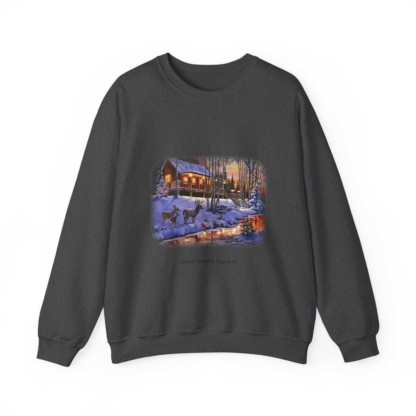 Deer_14 Unisex Heavy Blend™ Crewneck Sweatshirt