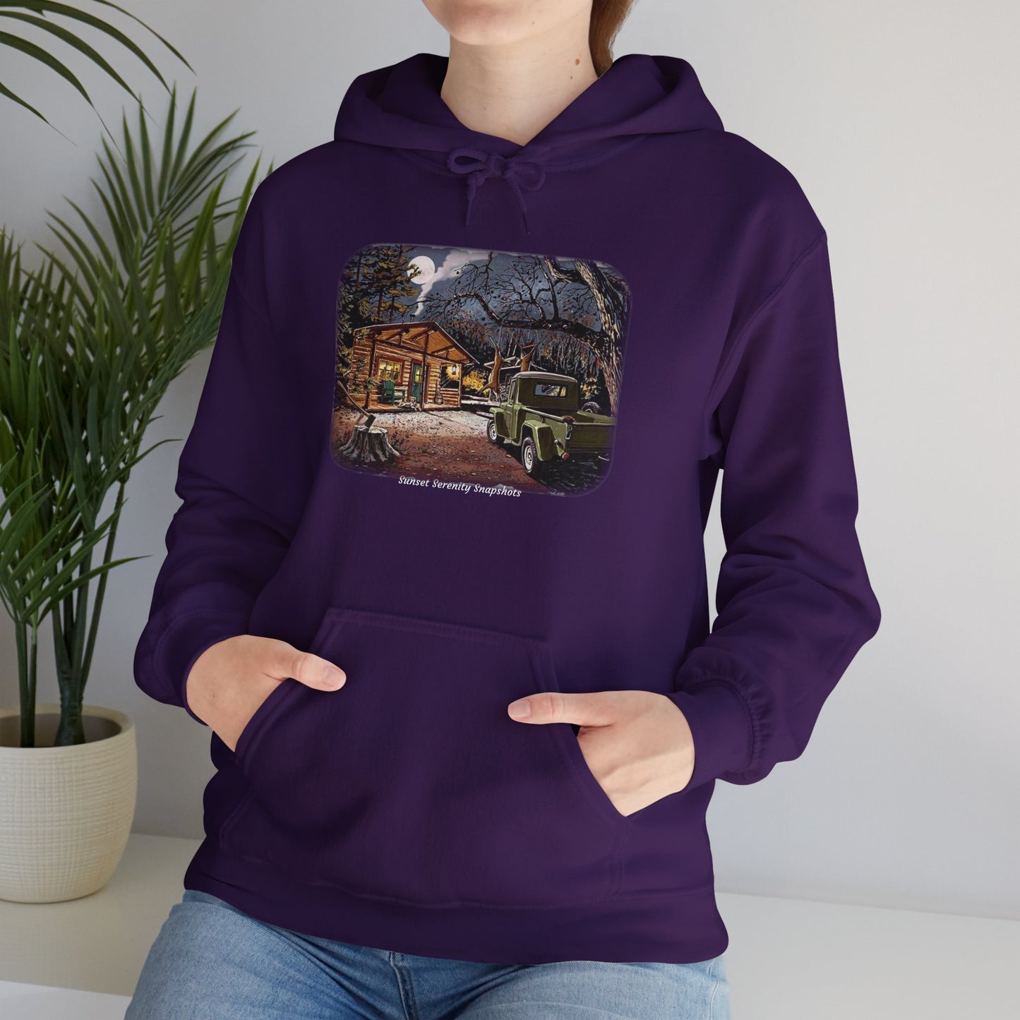 Wildlife_08 Unisex Heavy Blend™ Hooded Sweatshirt