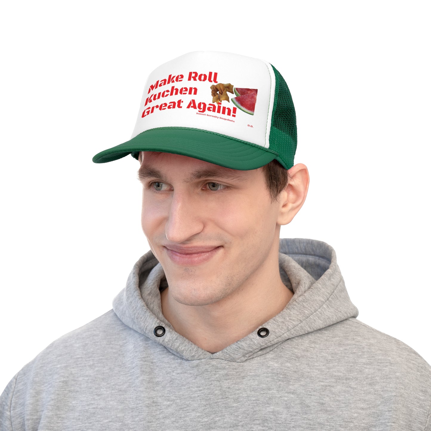 Make Roll Kuchen Great Again Trucker Caps