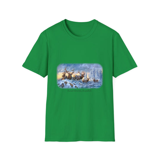 Elk_02 Unisex Softstyle T-Shirt
