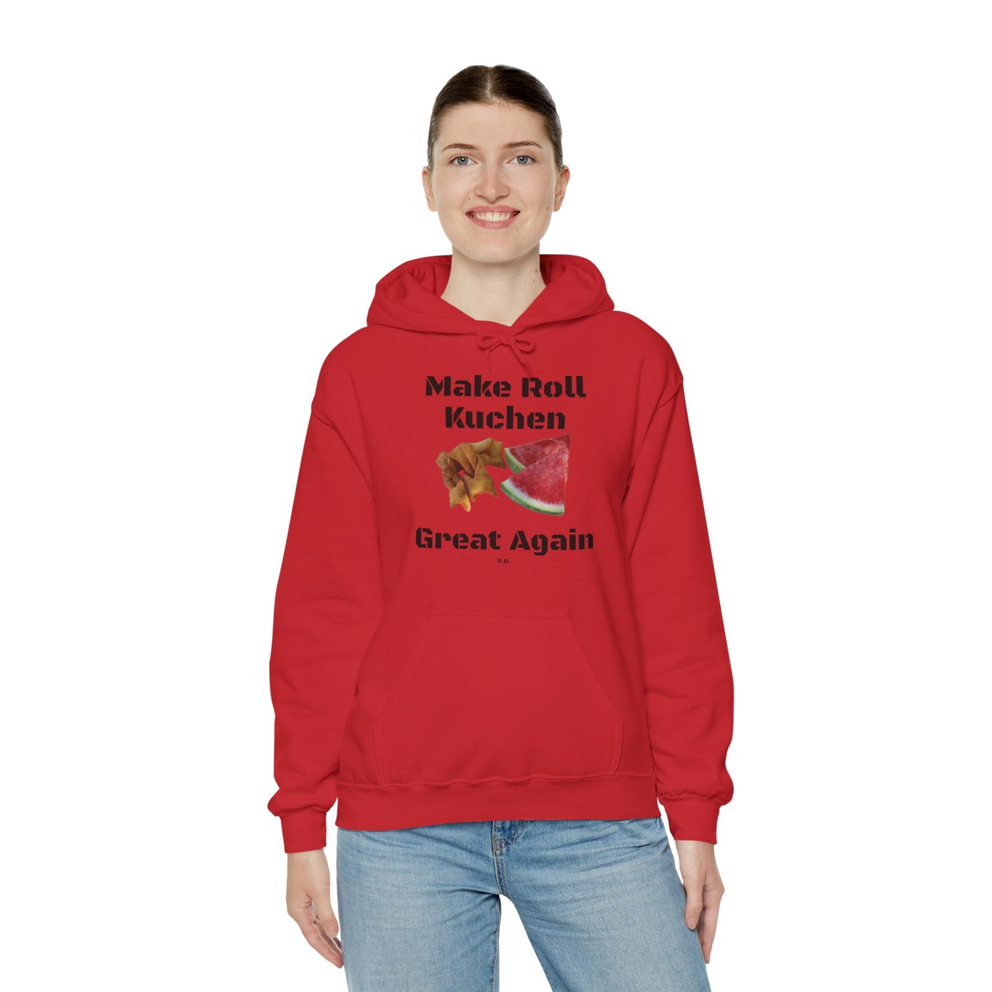 Make Roll Kuchen Great Again Unisex Heavy Blend™ Hooded Sweatshirt