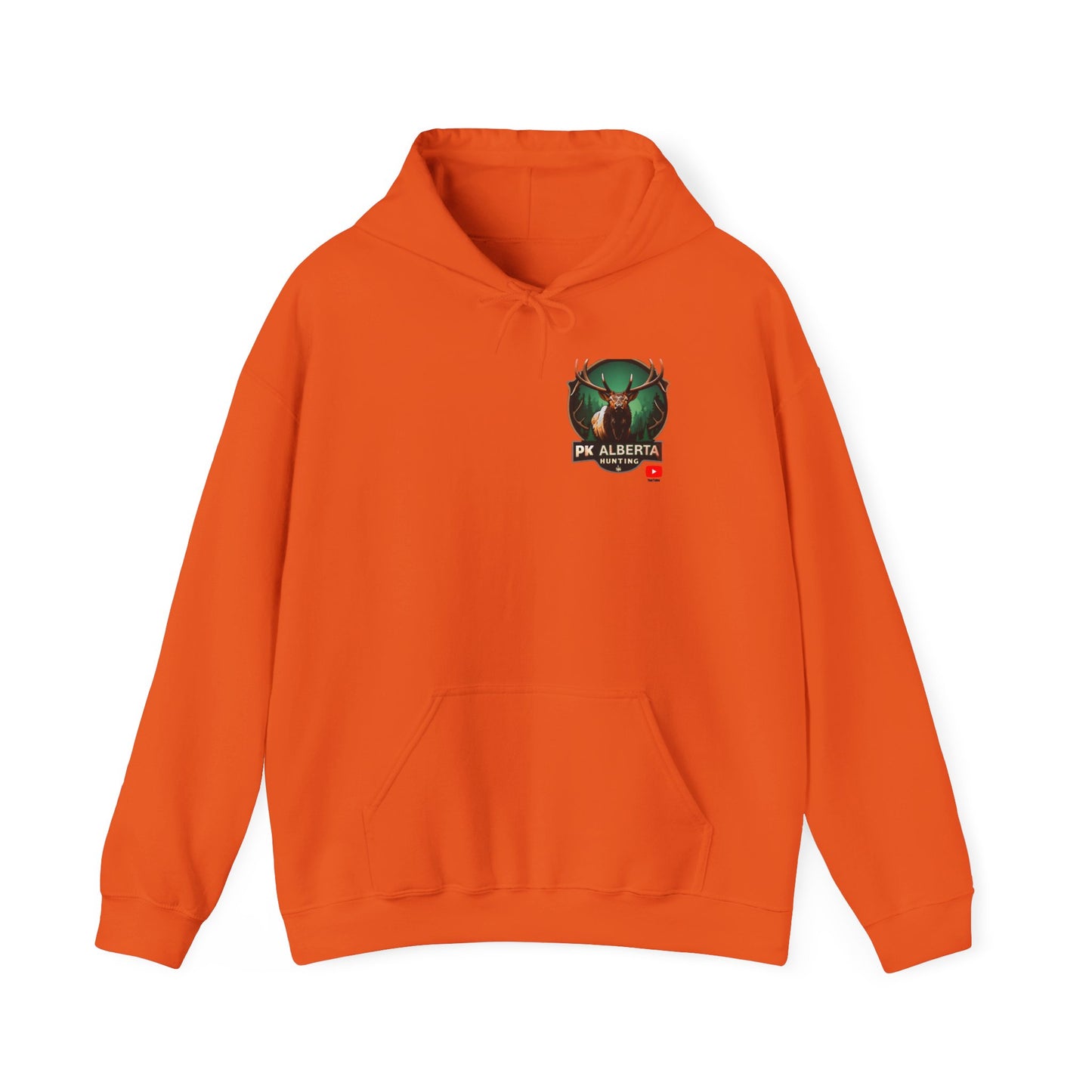 PK Alberta Hunting Small Logo Unisex Heavy Blend™ Hooded Sweatshirt