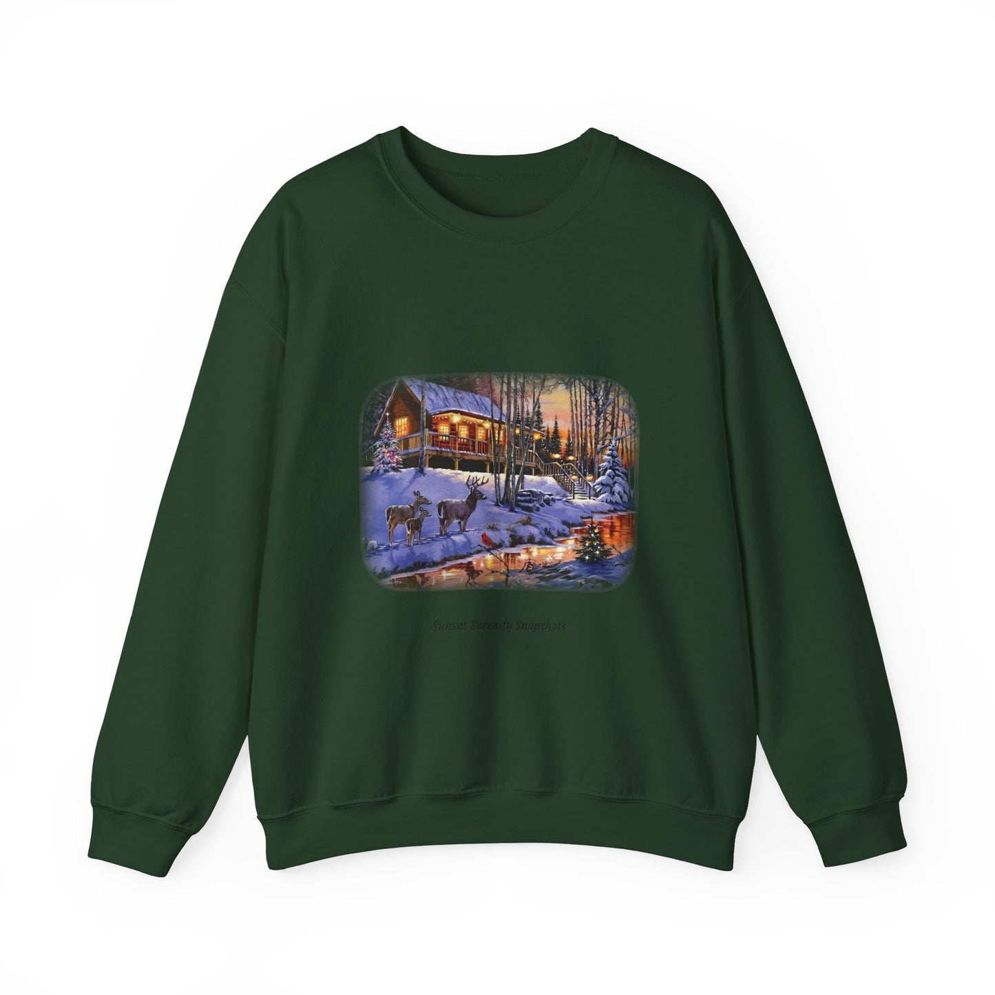 Deer_14 Unisex Heavy Blend™ Crewneck Sweatshirt