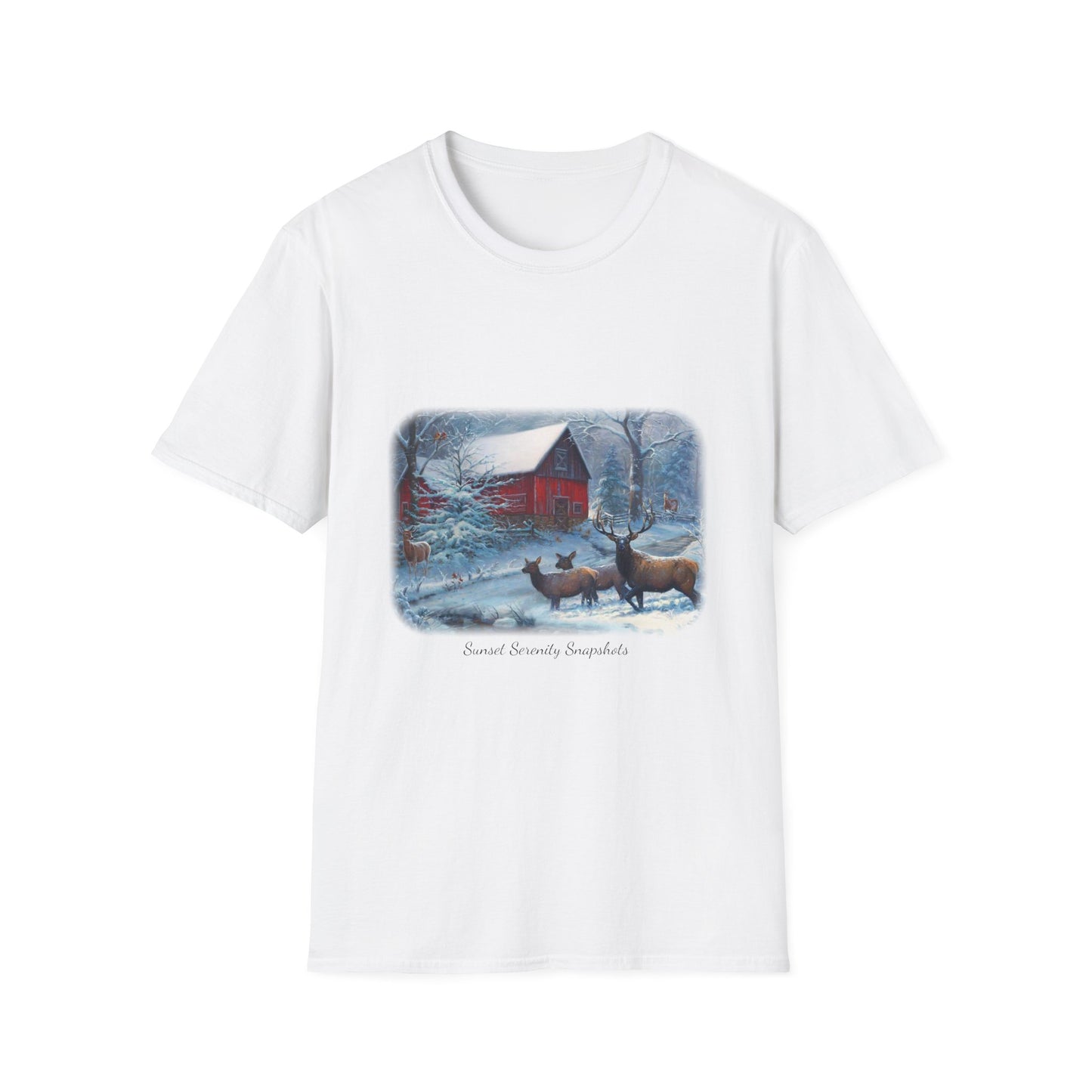Elk_04 Unisex Softstyle T-Shirt