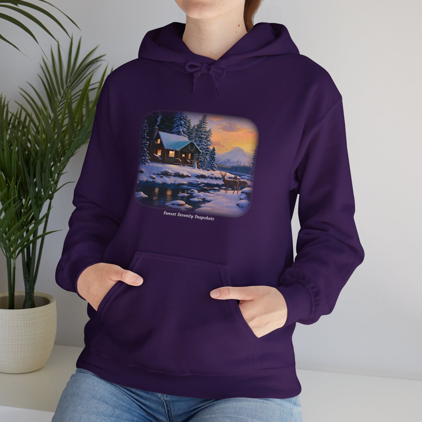 Deer_20 Unisex Heavy Blend™ Hooded Sweatshirt