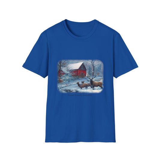 Elk_04 Unisex Softstyle T-Shirt