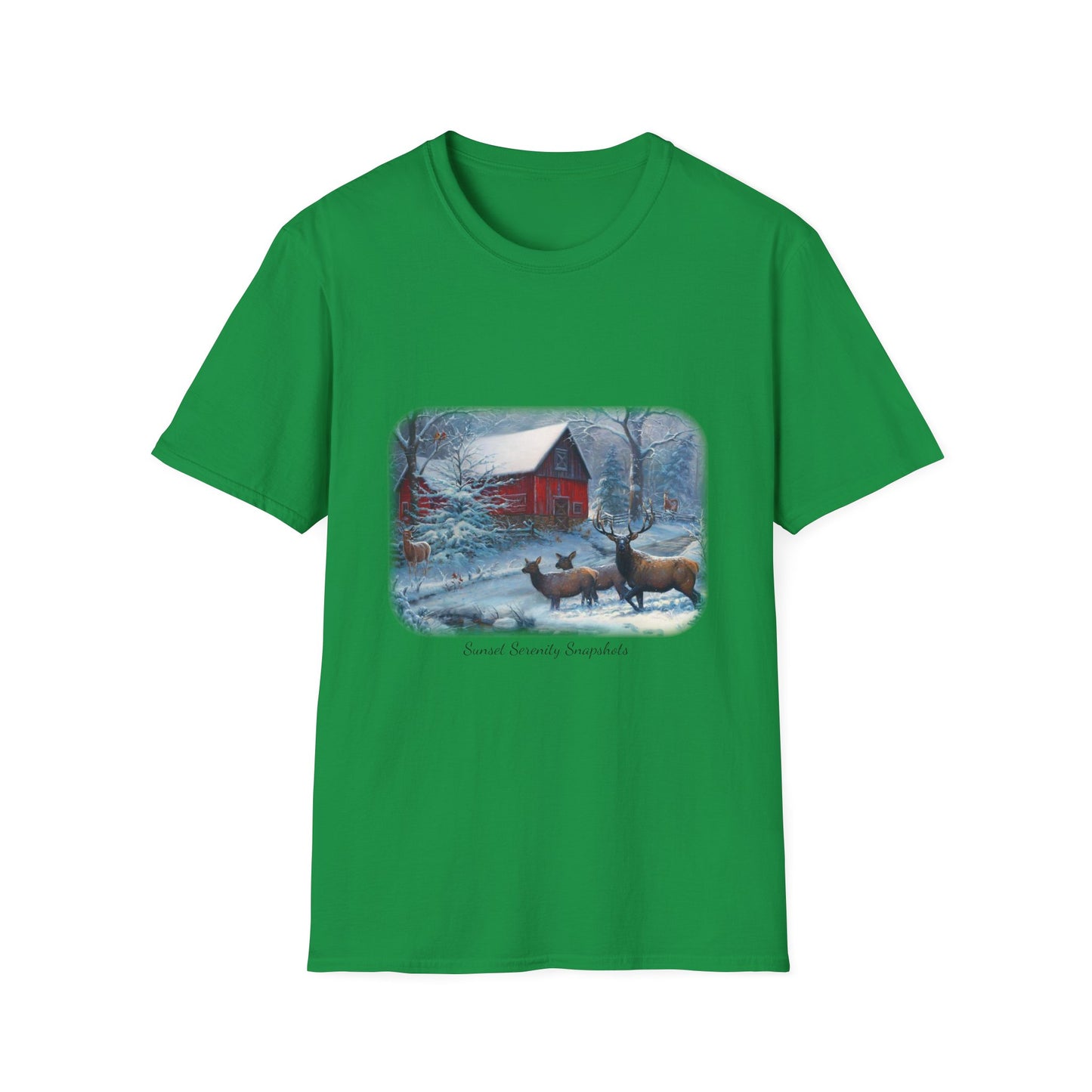 Elk_04 Unisex Softstyle T-Shirt