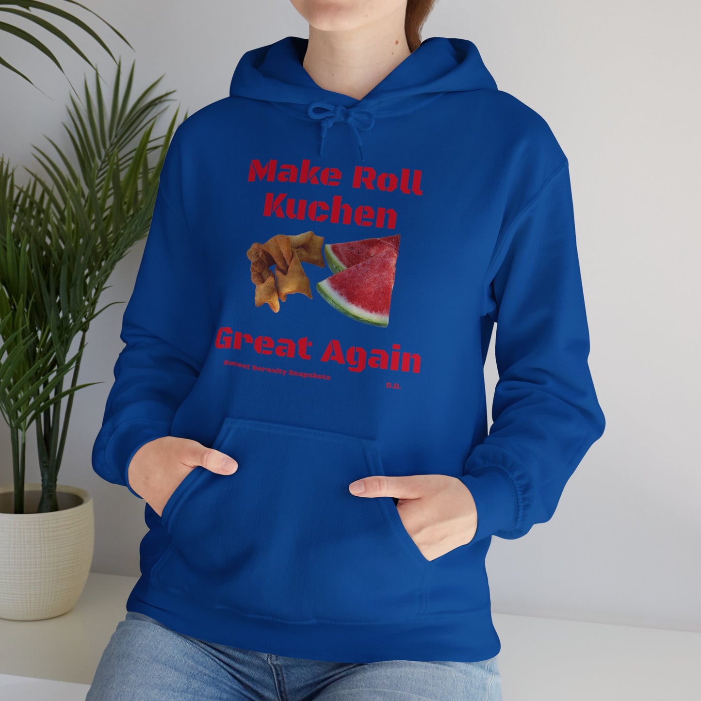 Make Roll Kuchen Great Again Unisex Heavy Blend™ Hooded Sweatshirt