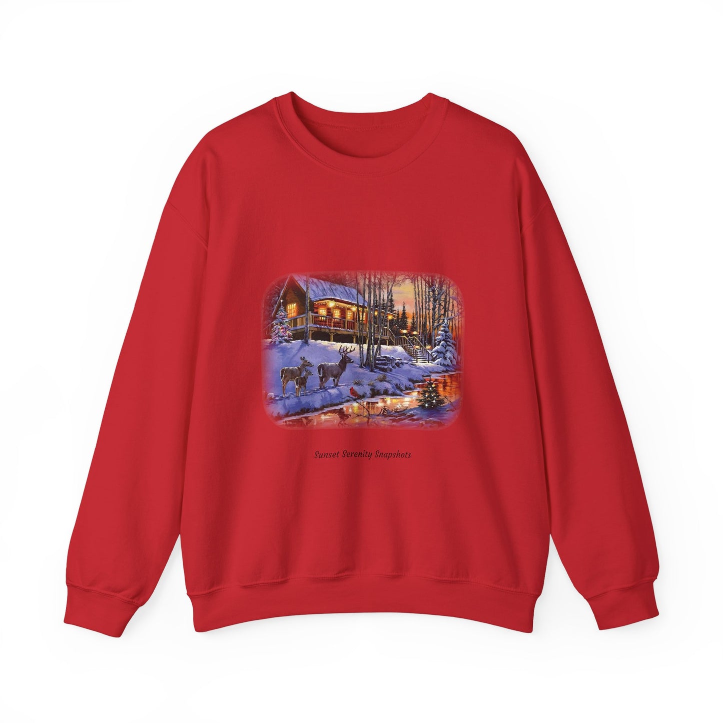 Deer_14 Unisex Heavy Blend™ Crewneck Sweatshirt