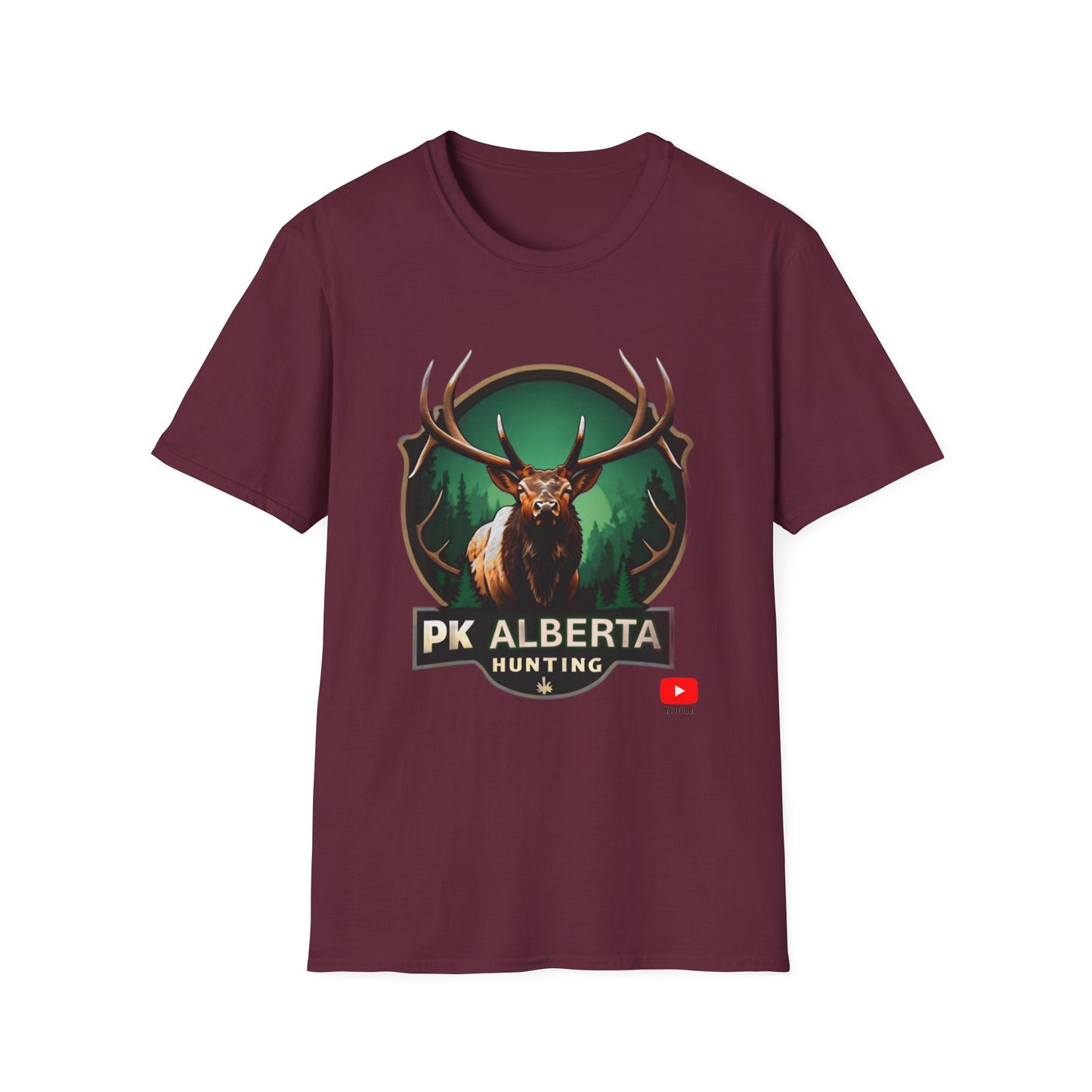 PK Alberta Hunting Unisex Softstyle T-Shirt
