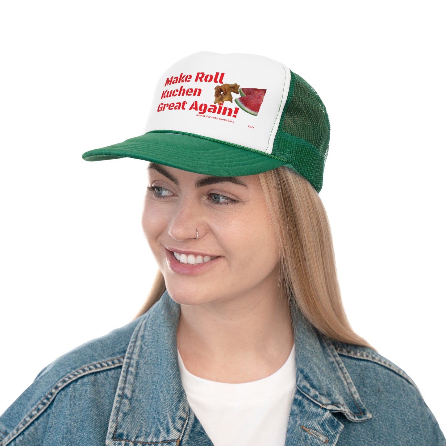 Make Roll Kuchen Great Again Trucker Caps