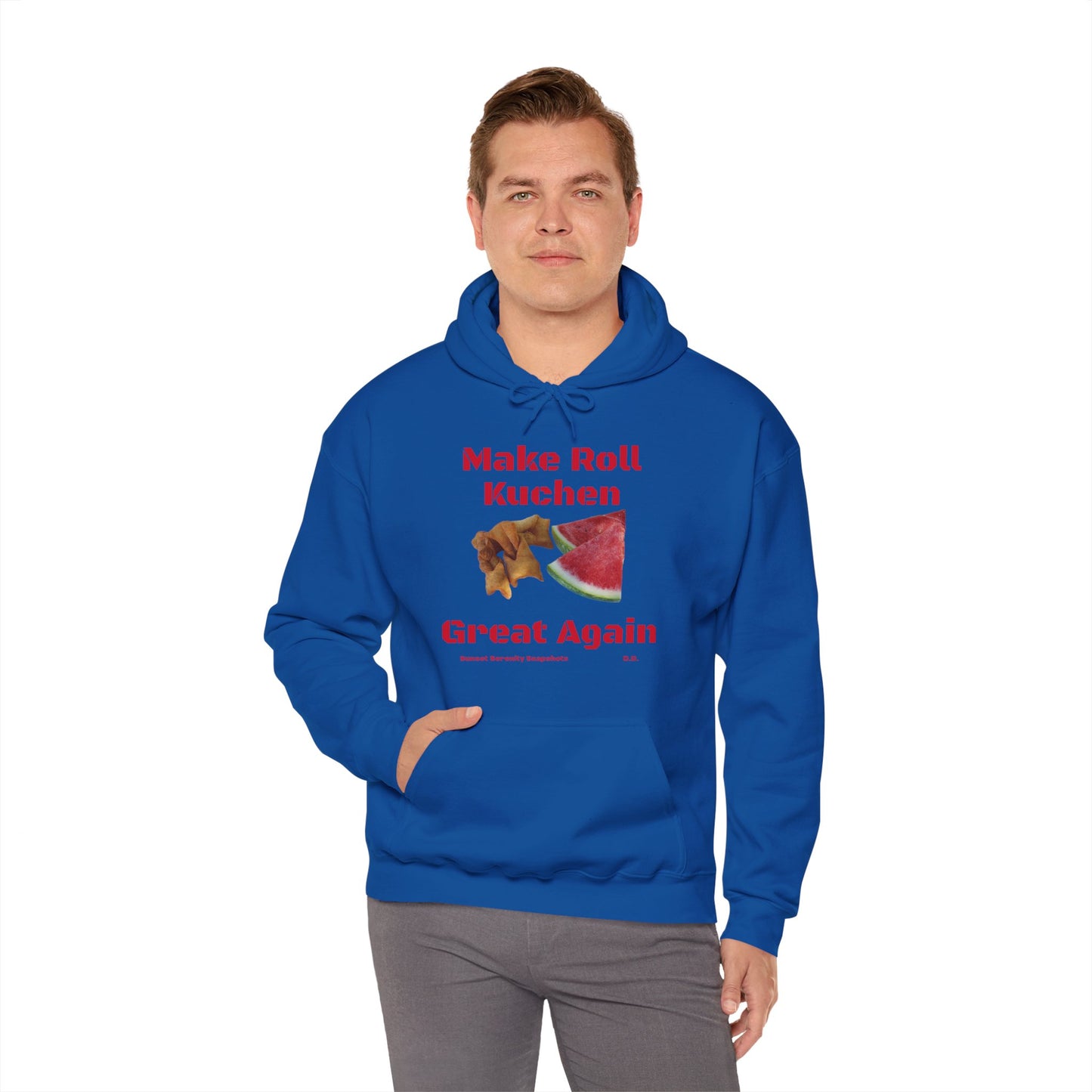 Make Roll Kuchen Great Again Unisex Heavy Blend™ Hooded Sweatshirt