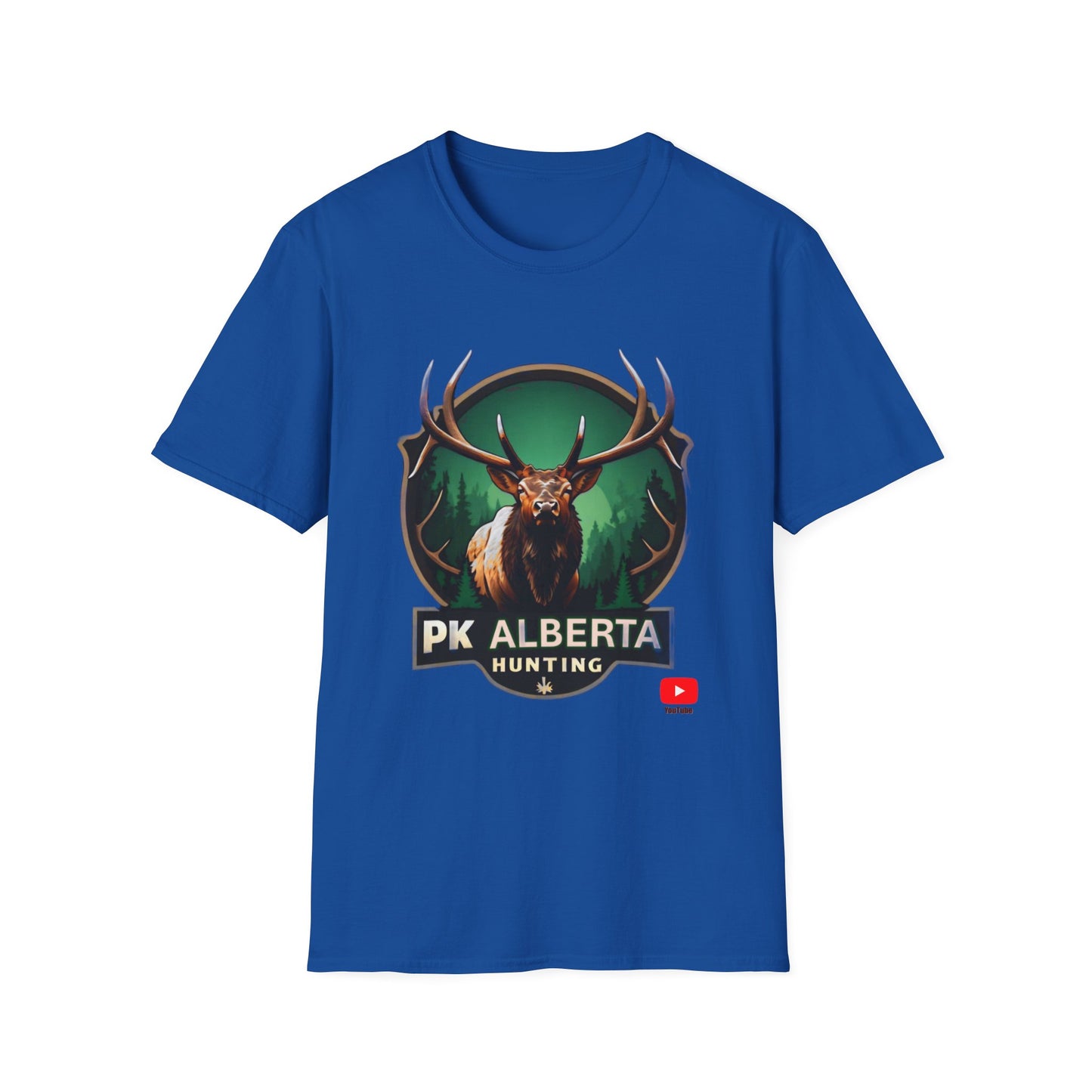 PK Alberta Hunting Unisex Softstyle T-Shirt