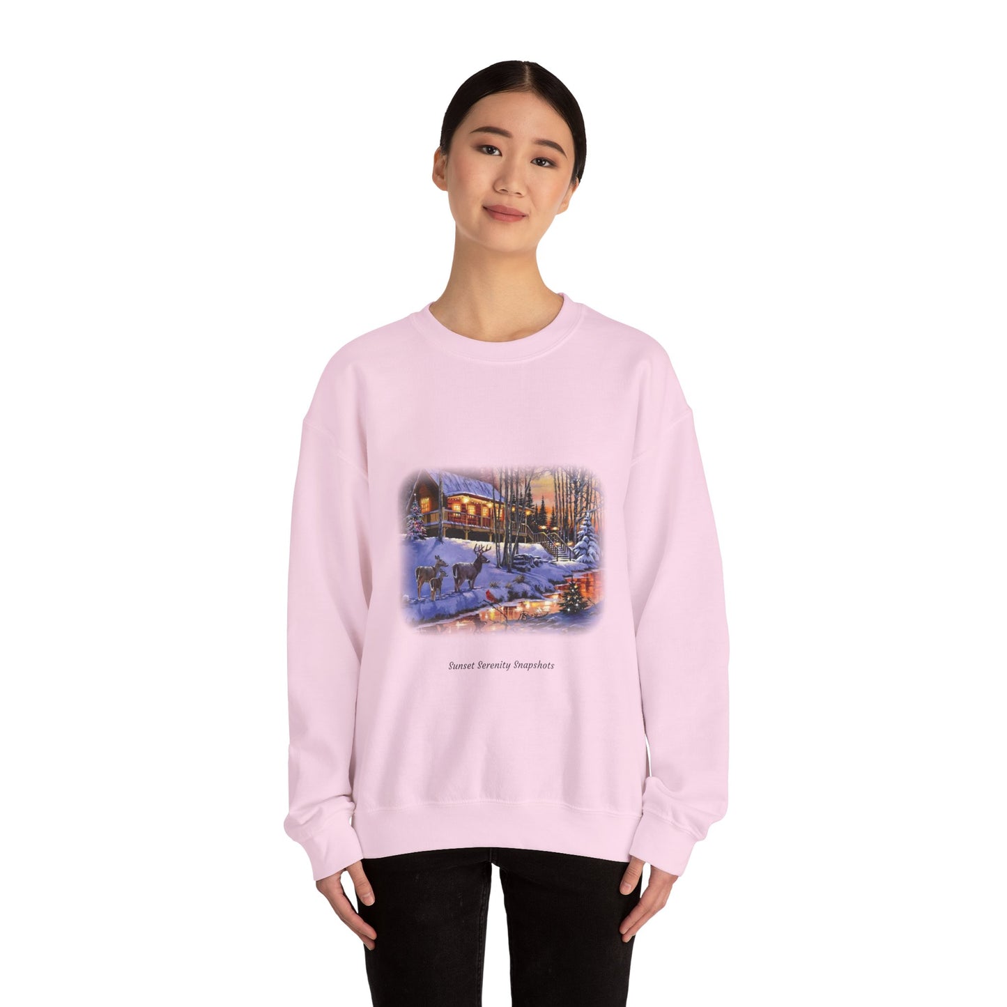Deer_14 Unisex Heavy Blend™ Crewneck Sweatshirt