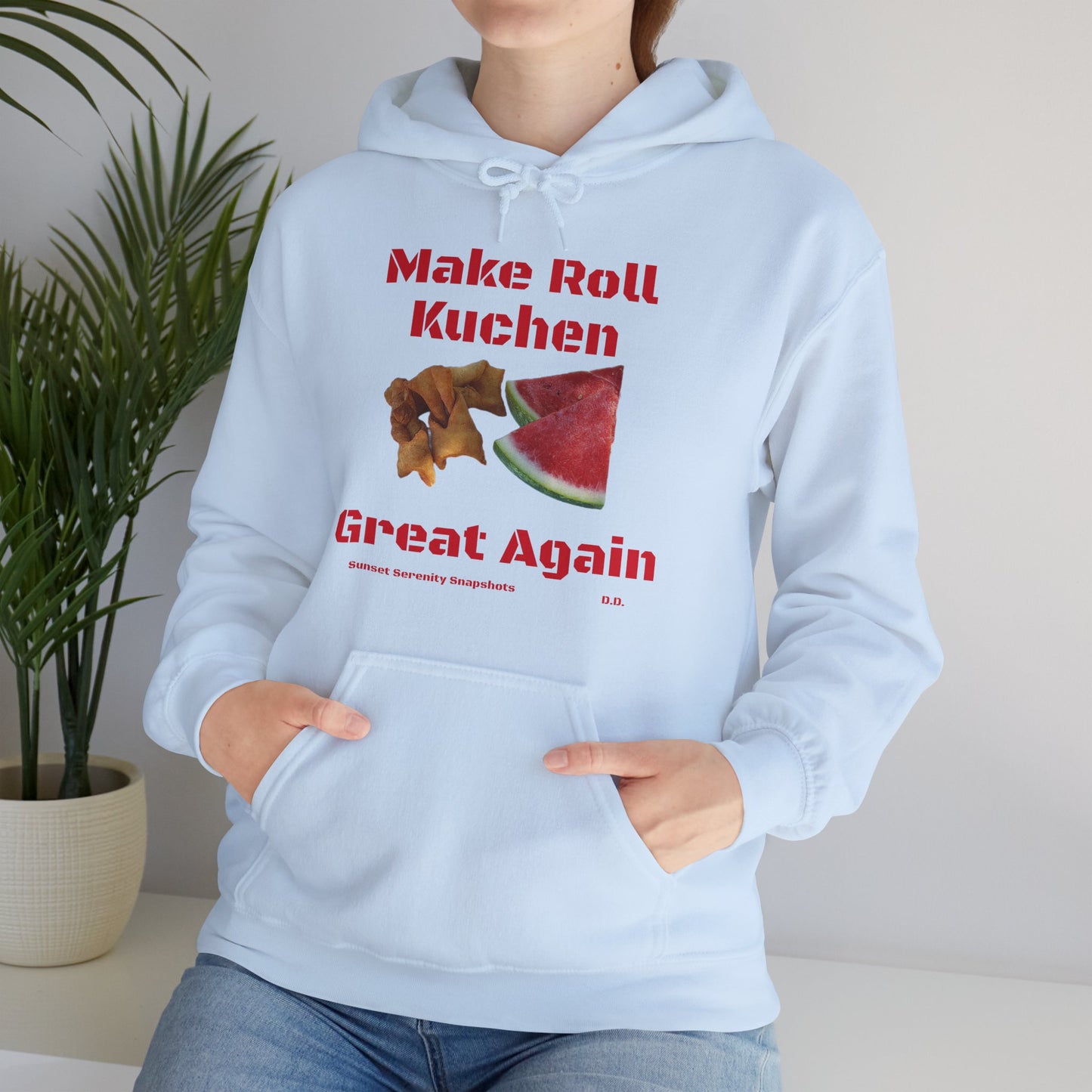 Make Roll Kuchen Great Again Unisex Heavy Blend™ Hooded Sweatshirt