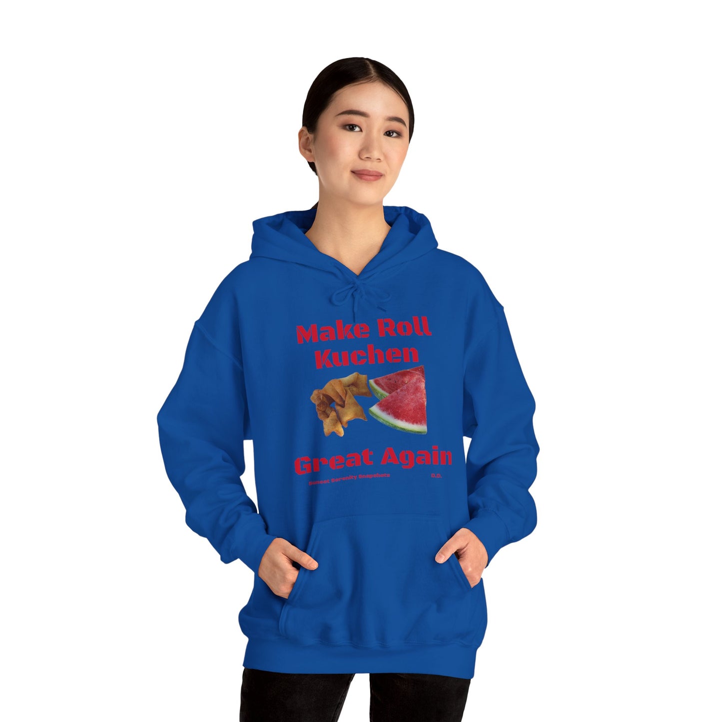 Make Roll Kuchen Great Again Unisex Heavy Blend™ Hooded Sweatshirt