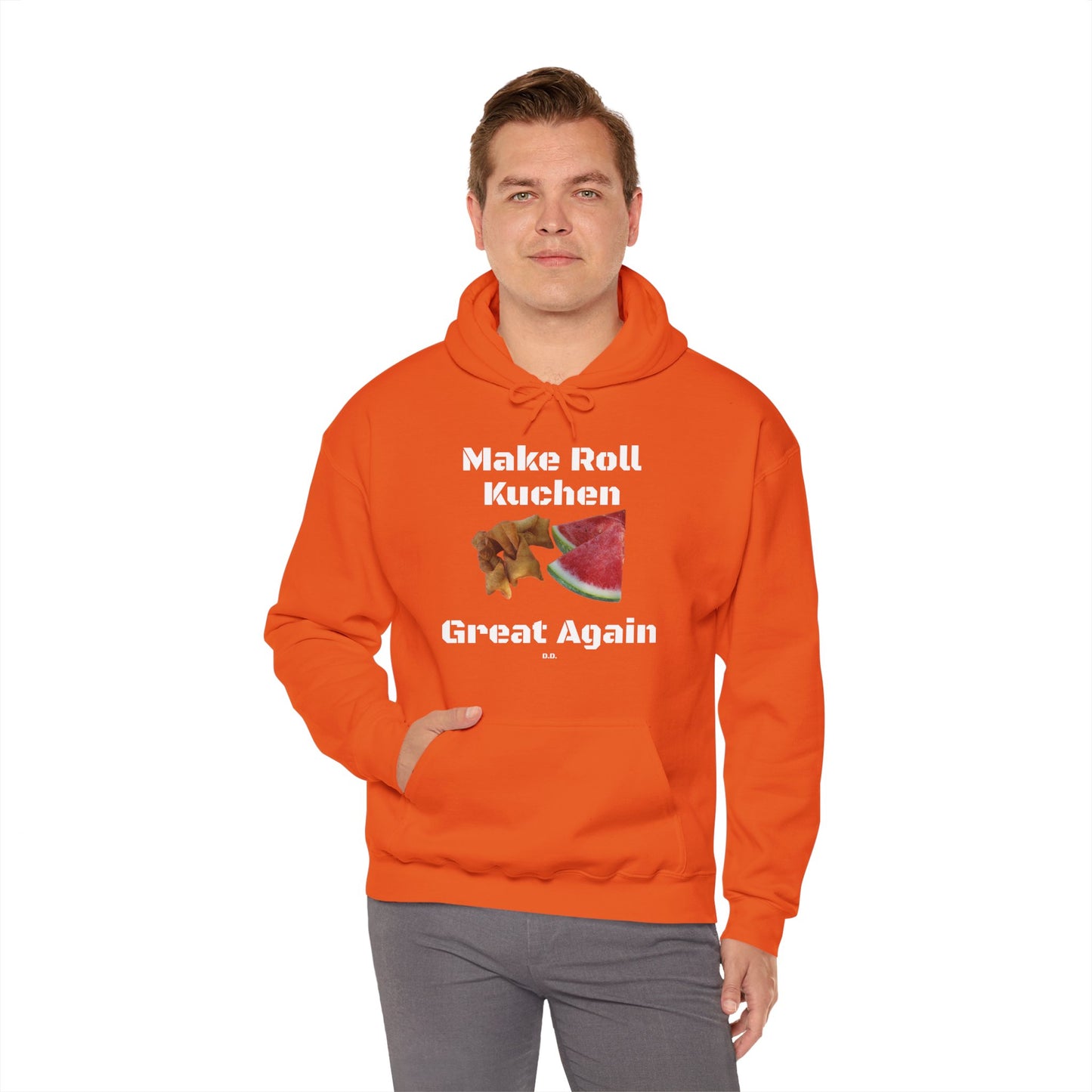 Make Roll Kuchen Great Again Unisex Heavy Blend™ Hooded Sweatshirt