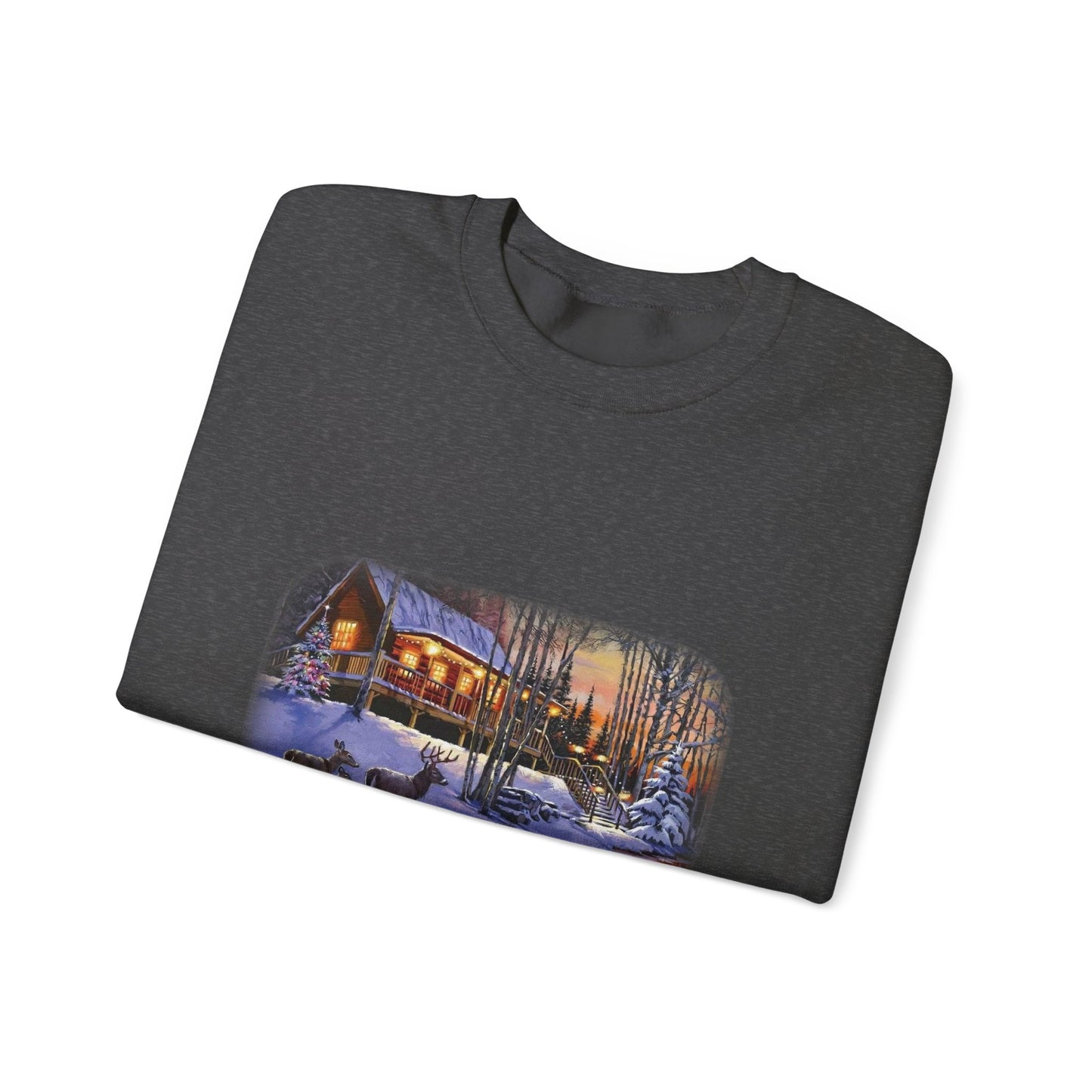 Deer_14 Unisex Heavy Blend™ Crewneck Sweatshirt
