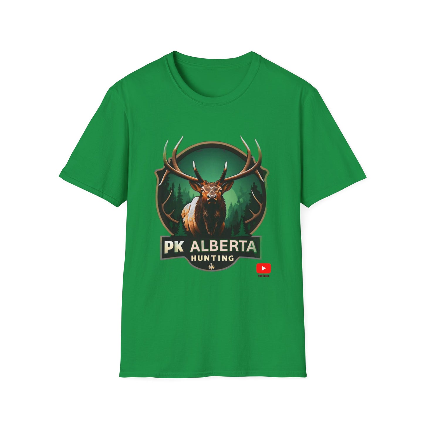 PK Alberta Hunting Unisex Softstyle T-Shirt