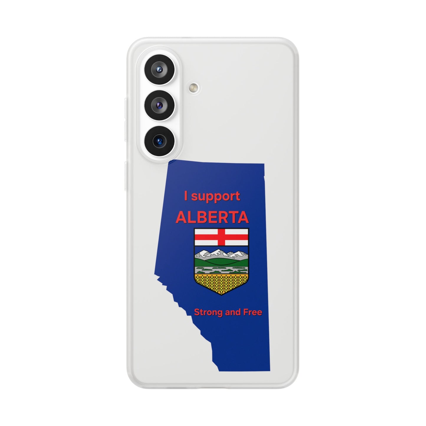 Alberta Independence Flexi Case — Support Alberta Phone Case