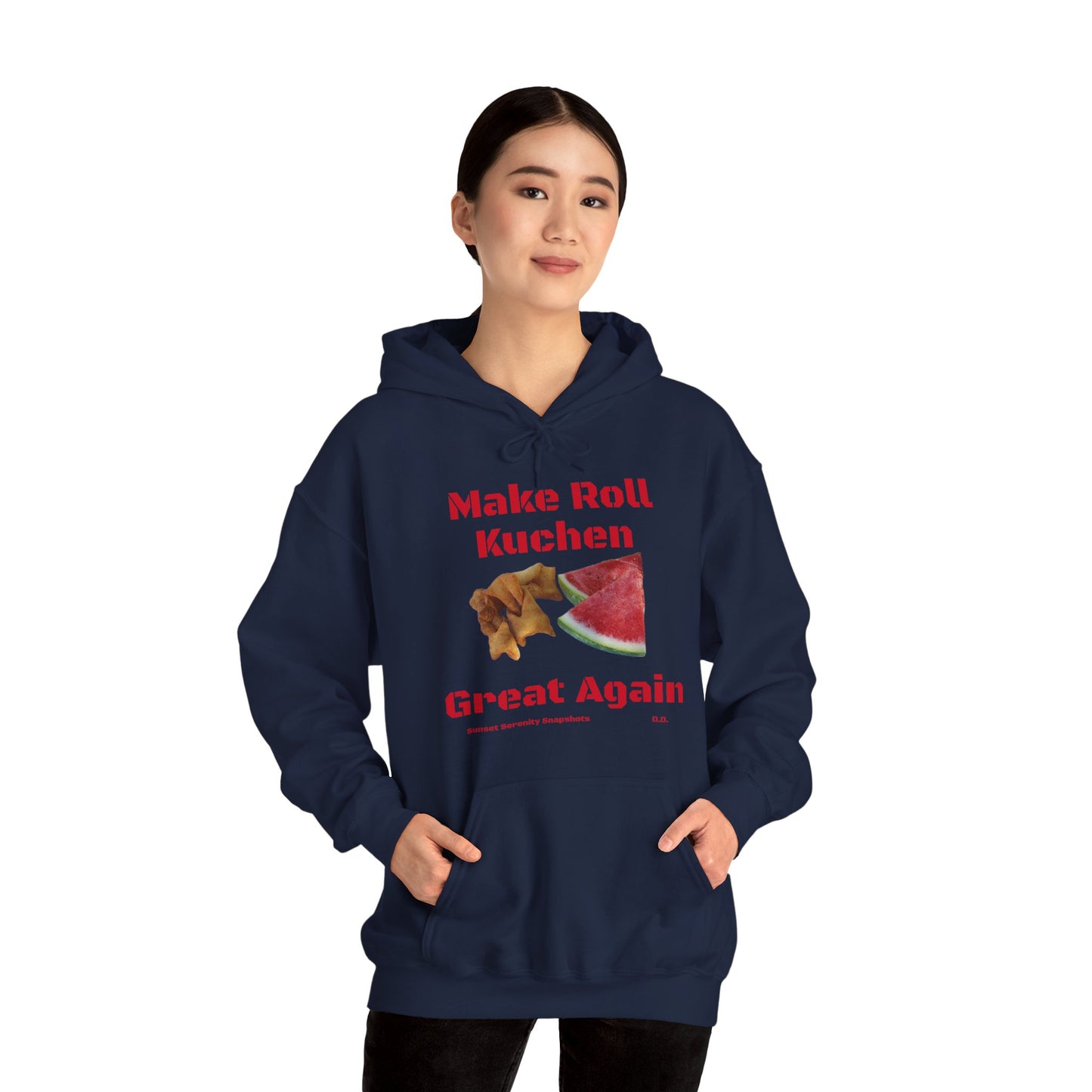 Make Roll Kuchen Great Again Unisex Heavy Blend™ Hooded Sweatshirt