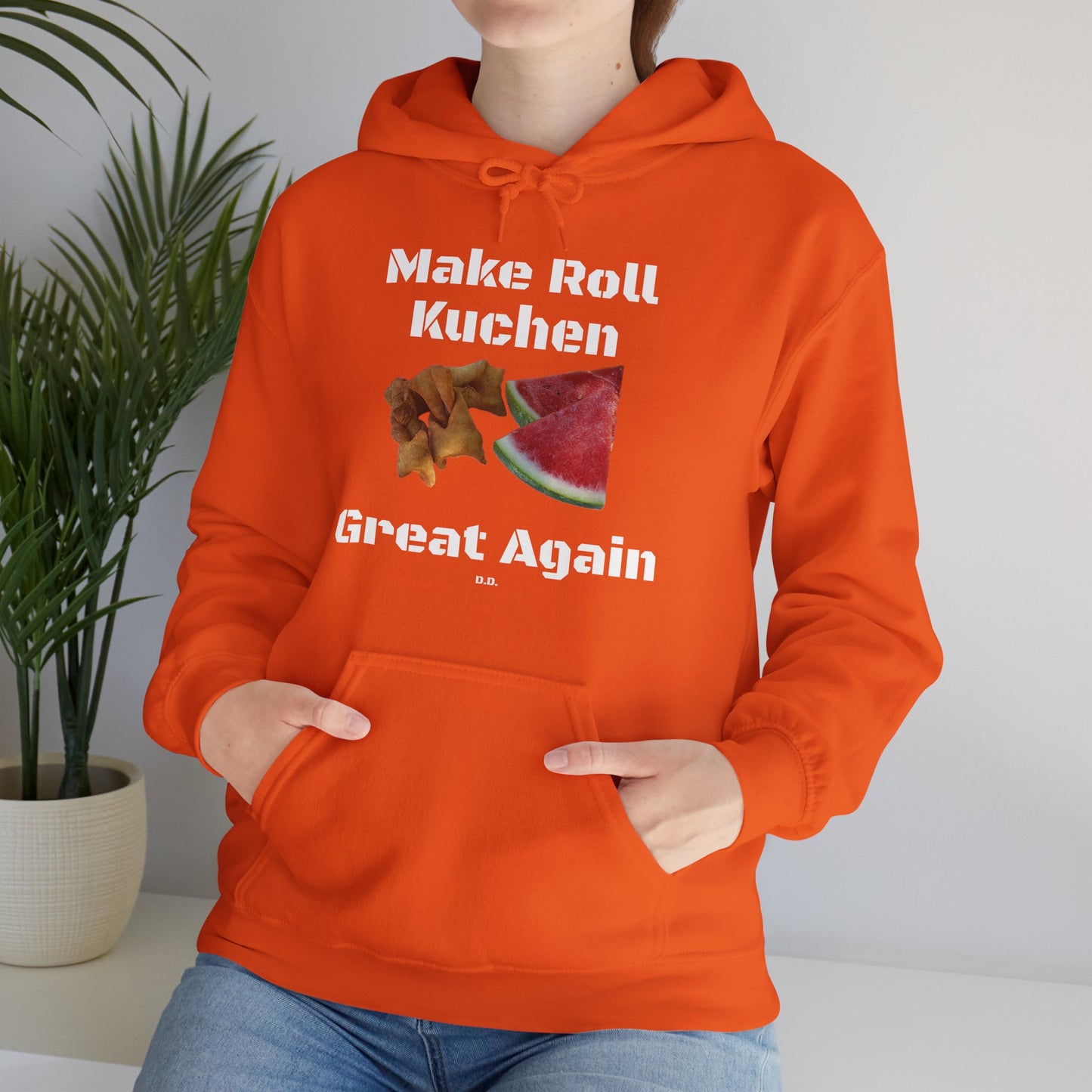 Make Roll Kuchen Great Again Unisex Heavy Blend™ Hooded Sweatshirt