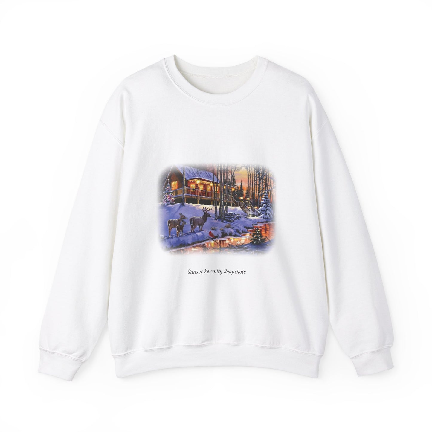 Deer_14 Unisex Heavy Blend™ Crewneck Sweatshirt