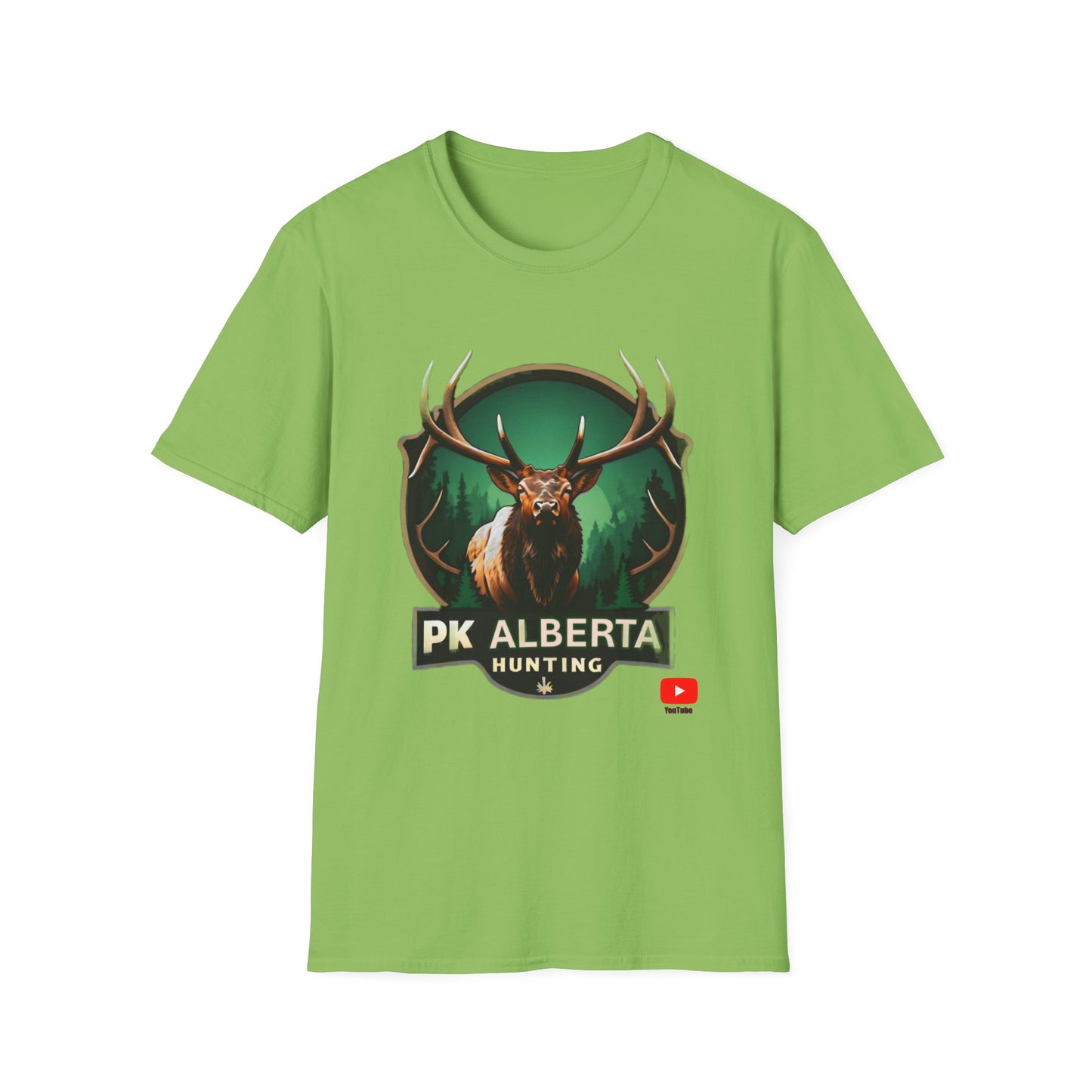 PK Alberta Hunting Unisex Softstyle T-Shirt