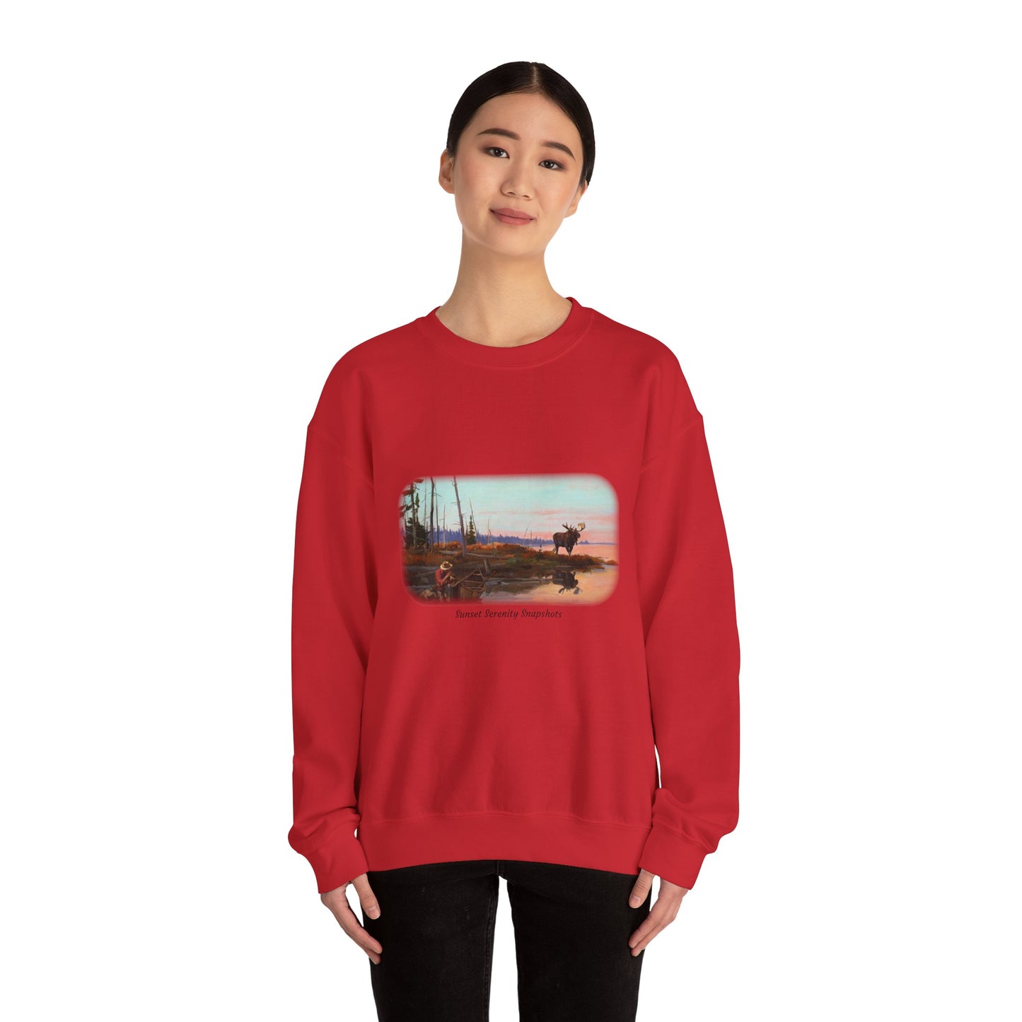 Wildlife_01 Unisex Heavy Blend™ Crewneck Sweatshirt