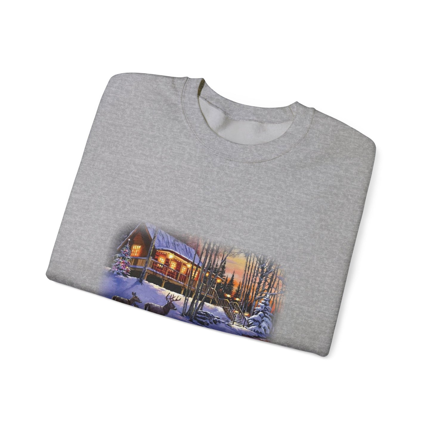 Deer_14 Unisex Heavy Blend™ Crewneck Sweatshirt