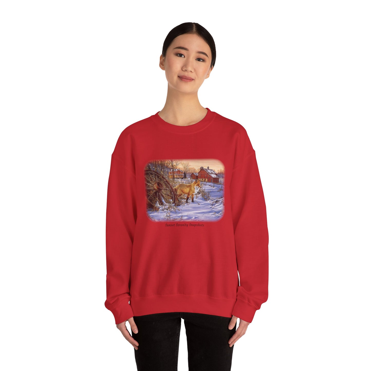 Wildlife_05 Unisex Heavy Blend™ Crewneck Sweatshirt