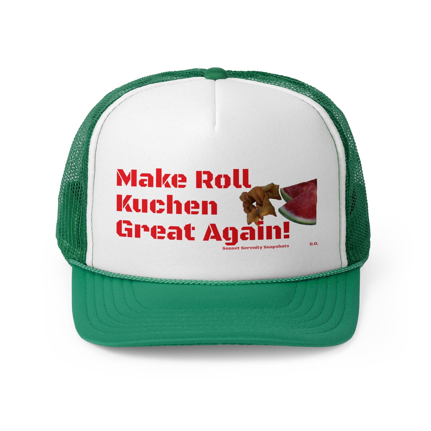 Make Roll Kuchen Great Again Trucker Caps