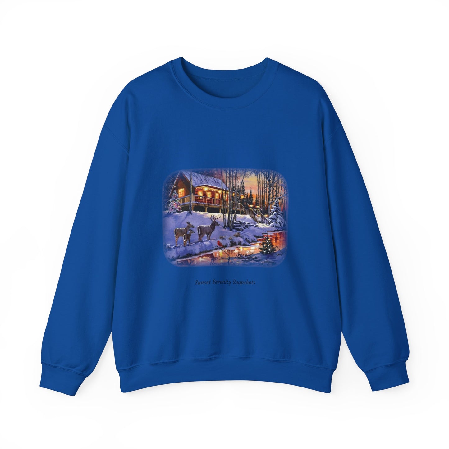Deer_14 Unisex Heavy Blend™ Crewneck Sweatshirt