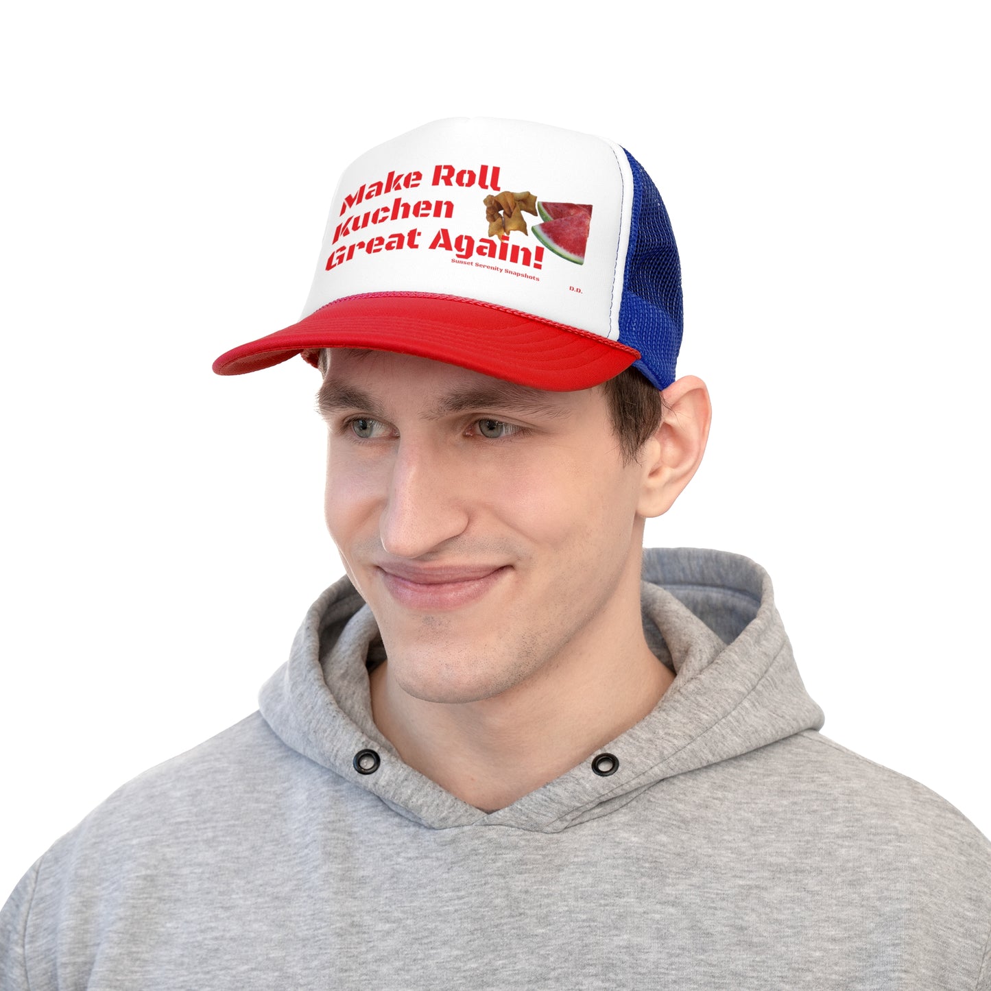 Make Roll Kuchen Great Again Trucker Caps