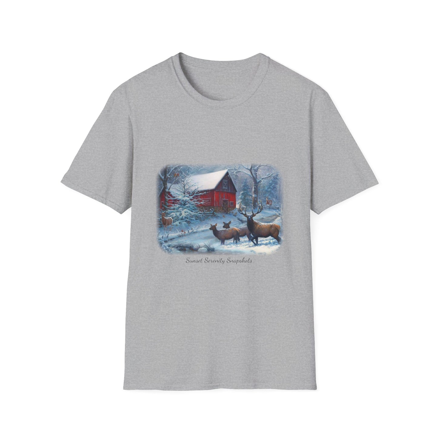 Elk_04 Unisex Softstyle T-Shirt