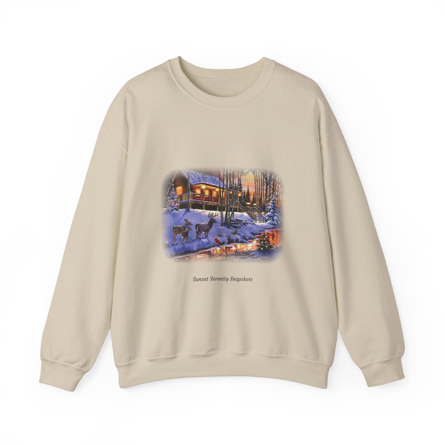 Deer_14 Unisex Heavy Blend™ Crewneck Sweatshirt