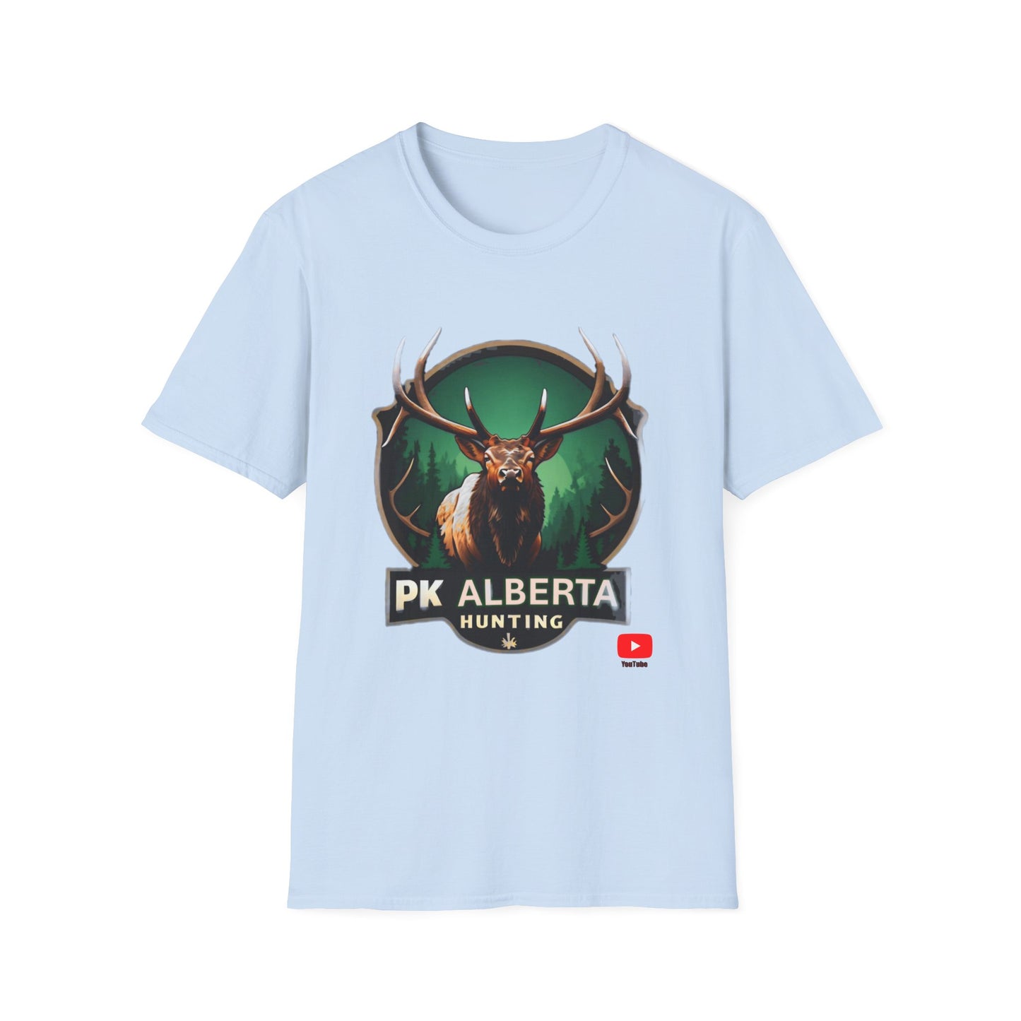 PK Alberta Hunting Unisex Softstyle T-Shirt