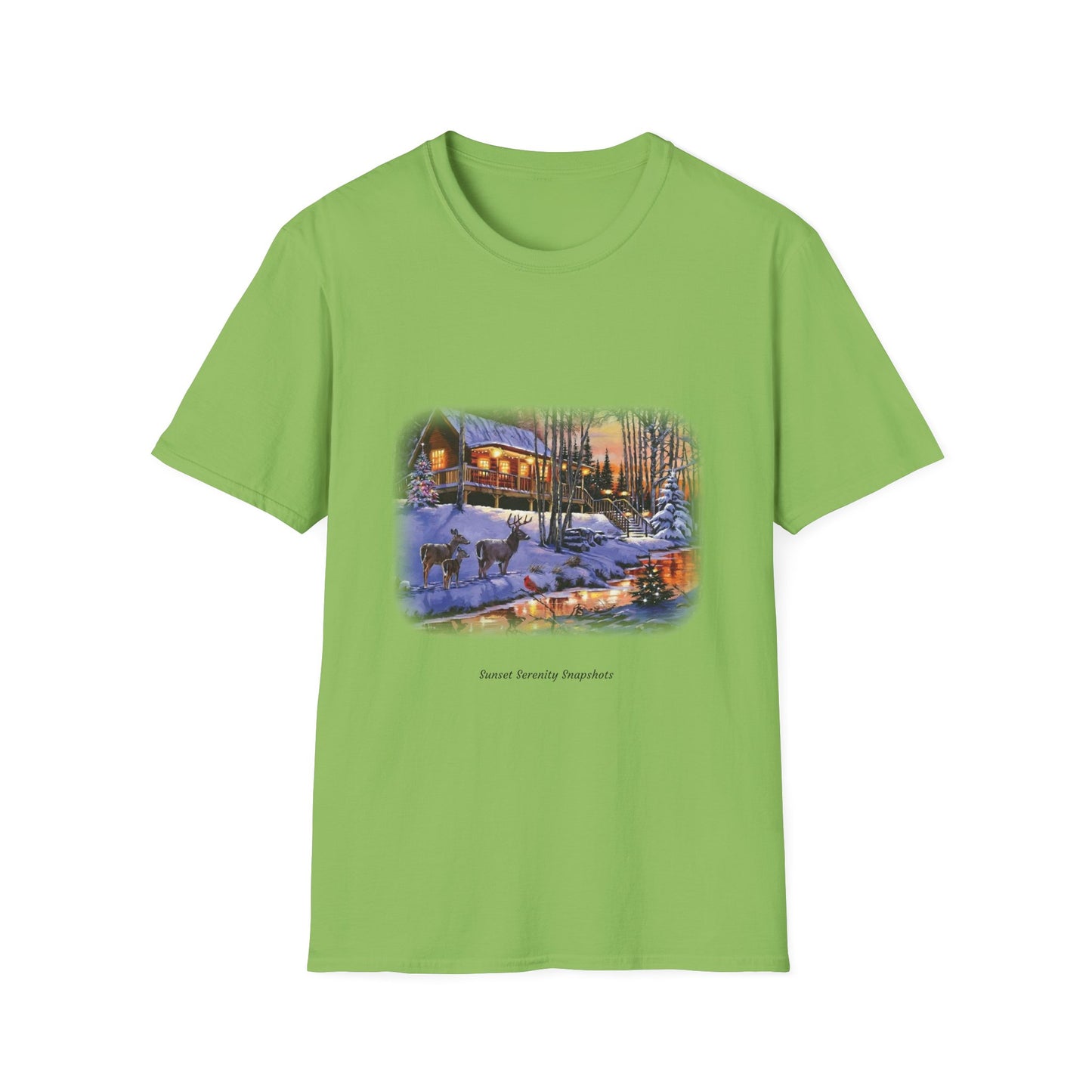 Deer_14 Unisex Softstyle T-Shirt