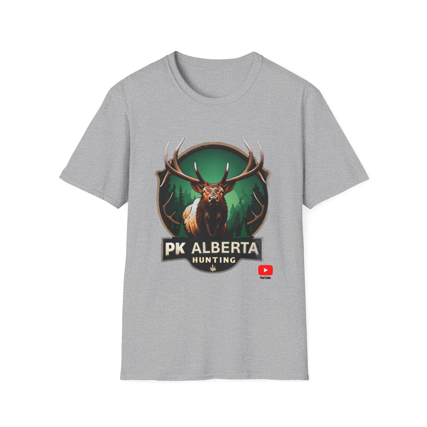 PK Alberta Hunting Unisex Softstyle T-Shirt